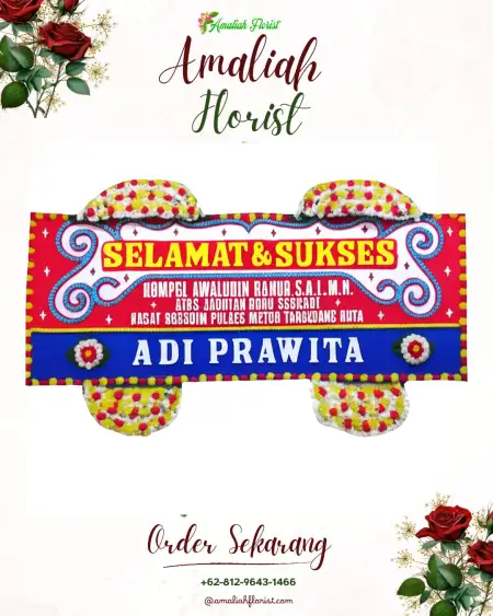 Papan Bunga Ucapan Selamat Bantang